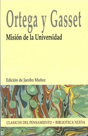 MISION DE LA UNIVERSIDAD | 9788497426565 | ORTEGA Y GASSET.JOSE