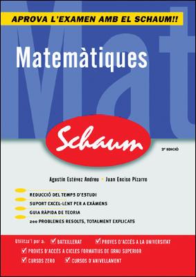 MATEMATIQUES | 9788448198541 | ESTEVEZ ANDREU,AGUSTI ENCISO PIZARRO,JUAN