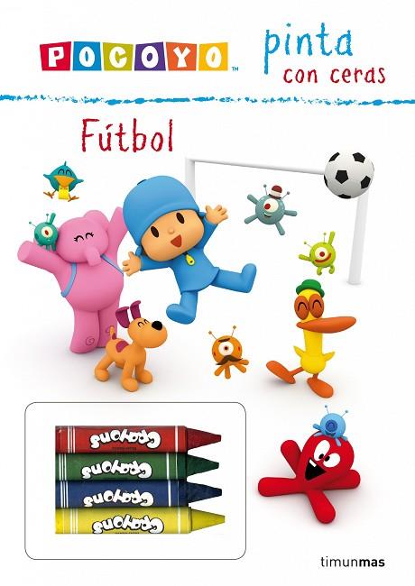 FUTBOL POCOYO PINTA CON CERAS | 9788408125167 | ZINKIA ENTERTAINMENT, S. A.