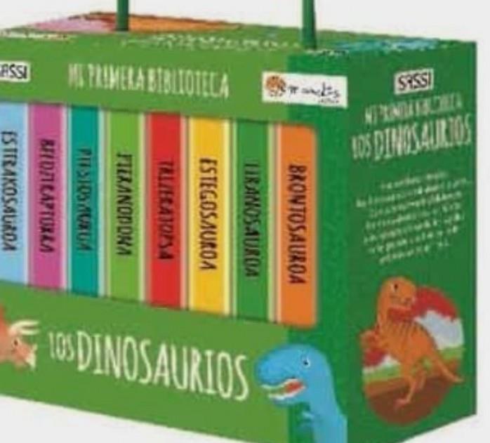 LOS DINOSAURIOS. MI PRIMERA BIBLIOTECA. EDIC. ILUSTRADO (ESPAÑOL) | 9788418127458 | M. GAULE