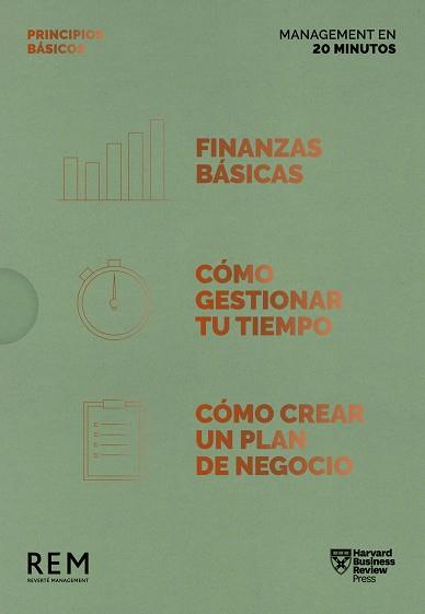 ESTUCHE MANAGEMENT EN 20 MINUTOS PRINCIPIOS BÁSICOS (FINANZAS BÁSICAS - CÓMO CREAR UN PLAN DE NEGOCIOS - CÓMO GESTIONAR TU TIEMPO) | 9788410121003 | HARVARD BUSINESS REVIEW