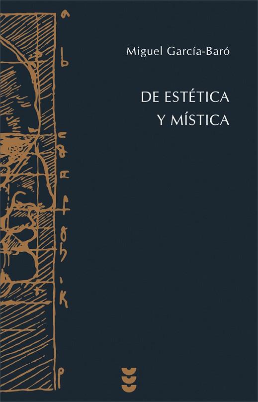 DE ESTETICA Y MISTICA | 9788430116591 | GARCIA-BARO,MIGUEL