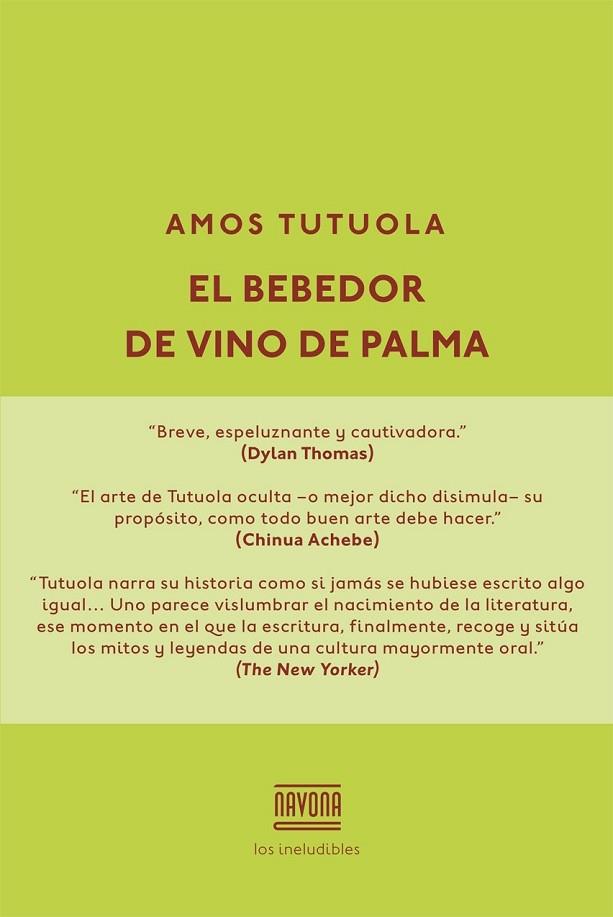 BEBEDOR DEL VINO DE PALMA | 9788416259434 | TUTUOLA,AMOS