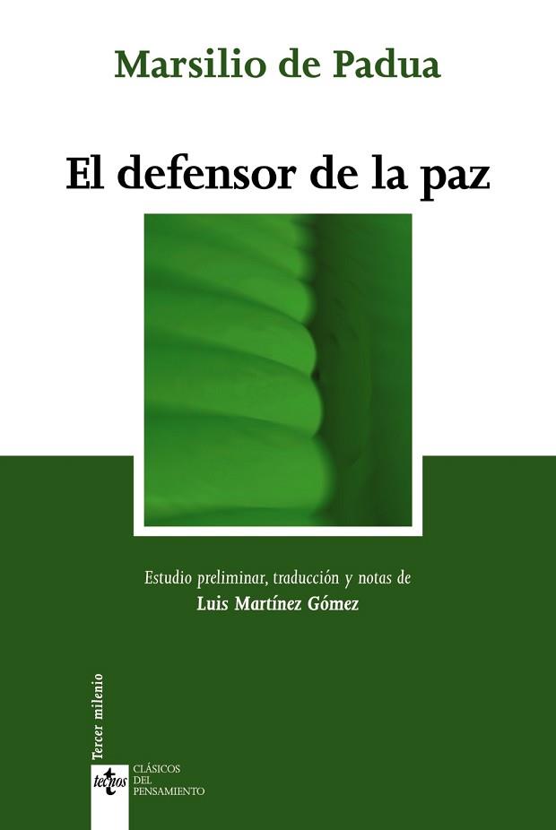 DEFENSOR DE LA PAZ | 9788430948574 | PADUA,MARSILIO DE