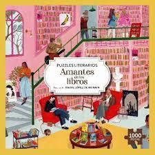 AMANTES DE LOS LIBROS - PUZZLE LITERARIO 1000 PIEZAS | 8437018304868