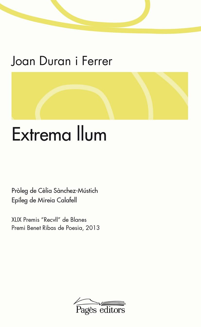 EXTREMA LLUM | 9788499754390 | DURAN I FERRER,JOAN