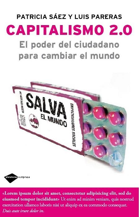 CAPITALISMO 2.0 EL PODER DEL CIUDADANO PARA CAMBIAR EL MUNDO | 9788415115168 | PARERAS,LUIS G. SAEZ,PATRICIA