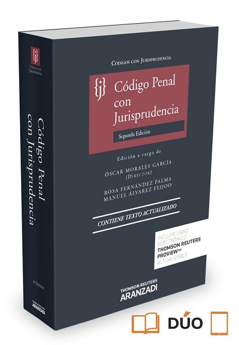 CODIGO PENAL CON JURISPRUDENCIA | 9788490598887 | MORALES GARCIA,OSCAR