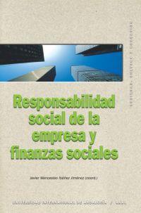 RESPONSABILIDAD SOCIAL DE LA EMPRESA Y FINANZAS SOCIALES | 9788446022633 | IBAÑEZ JIMENEZ,JAVIER