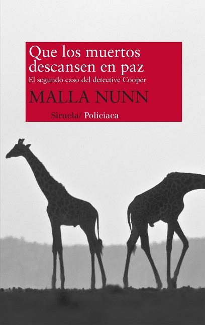 QUE LOS MUERTOS DESCANSEN EN PAZ | 9788498417982 | NUNN,MALLA