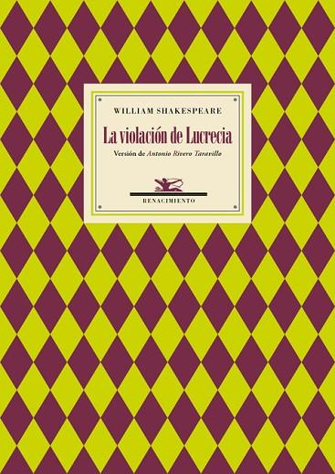 LA VIOLACIÓN DE LUCRECIA | 9788416685714 | SHAKESPEARE, WILLIAM