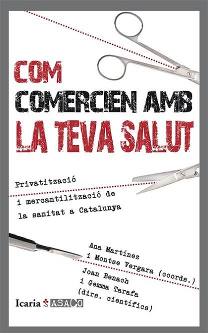 COM COMERCIEN AMB LA TEVA SALUT PRIVATITZACIO I MERCANTILITZACIO DE LA SANITAT A CATALUNYA | 9788498885965 | MARTINEZ,ANA VERGARA,MONTSE