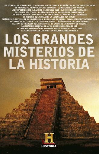 GRANDES MISTERIOS DE LA HISTORIA | 9788401379802 | CANAL DE HISTORIA