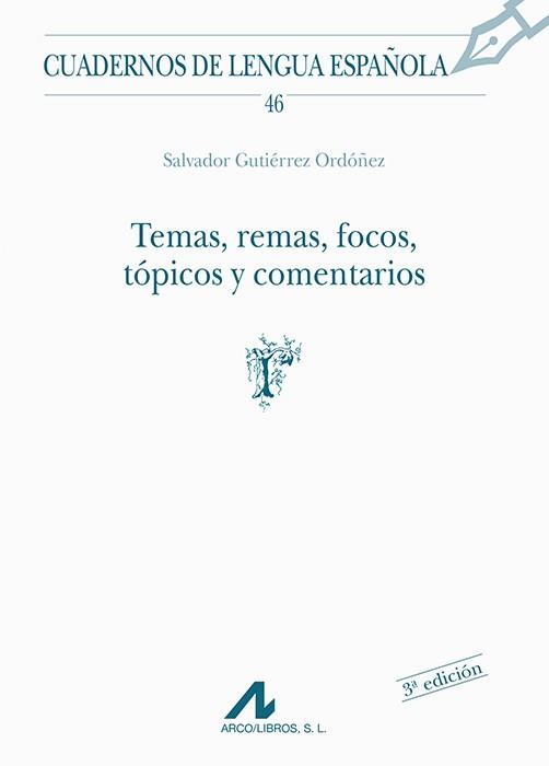 TEMAS REMAS FOCOS TOPICOS Y COMENTARIOS | 9788476352687 | GUTIERREZ ORDOÑEZ,SALVADO