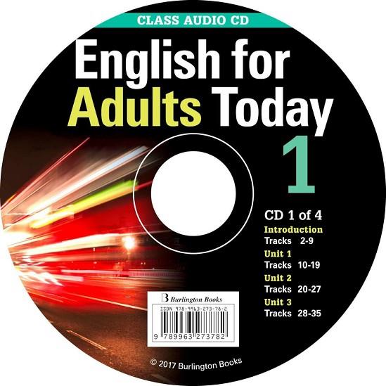 ENGLISH FOR ADULTS TODAY 1 CLASS AUDIO CD | 9789963273782 | AA.VV