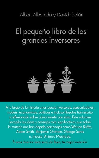 PEQUEÑO LIBRO DE LOS GRANDES INVERSORES. LAS MEJORES CITAS DE LOS MEJORES INVERSORES | 9788416253517 | ALBAREDA,ALBERT GALAN,DAVID