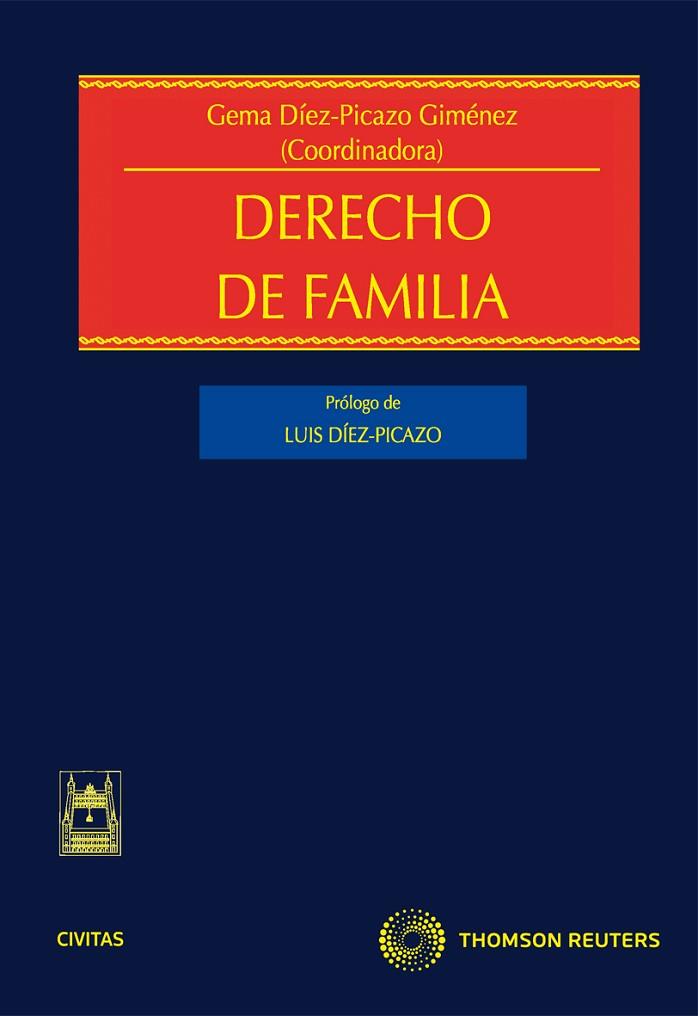 DERECHO DE FAMILIA | 9788447030392 | DIEZ-PICAZO GIMENEZ,GEMA