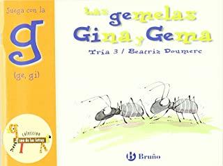 LAS GEMELAS GINA Y GEMA. JUEGA CON LA G (GE, GI) | 9788421635704 | DOUMERC, BEATRIZ