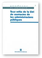 TEXT REFOS DE LA LLEI DE CONTRACTES DE LES ADMINISTRACIONS PUBLIQUES | 9788439356875