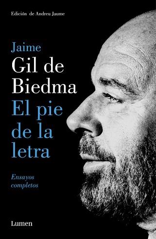 EL PIE DE LA LETRA. ENSAYOS COMPLETOS | 9788426404640 | JAIME GIL DE BIEDMA