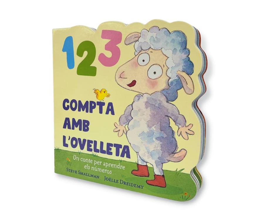 1 2 3 COMPTA AMB L'OVELLETA. UN CONTE PER APRENDRE ELS NÚMEROS | 9788448865085 | SMALLMAN, STEVE / DREIDEMY, JOËLLE