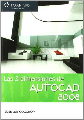 3 DIMENSIONES DE AUTOCAD 2008 | 9788428330329 | COGOLLOR GOMEZ,JOSE LUIS