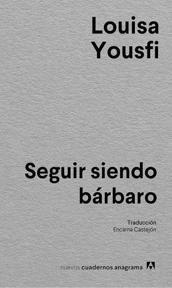 SEGUIR SIENDO BÁRBARO | 9788433927637 | YOUSFI, LOUISA