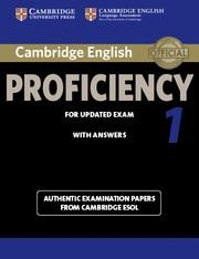 CAMBRIDGE ENGLISH PROFICIENCY 1 WITH ANSWERS | 9781107695047 | CAMBRIDGE ESOL