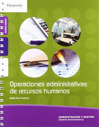 OPERACIONES ADMINISTRATIVAS DE RECURSOS HUMANOS | 9788497328067 | ENA VENTURA,BELEN