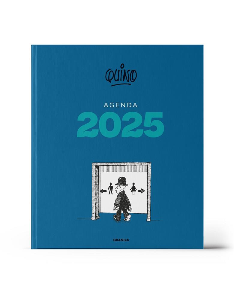 AGENDA QUINO 2025 ENCUADERNADA AZUL | 9786316544568 | QUINO