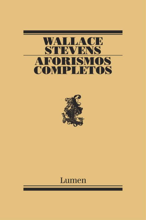 AFORISMOS COMPLETOS | 9788426428691 | STEVENS,WALLACE