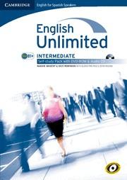 ENGLISH UNLIMITED INTERMEDIATE SELF-STUDY PACK WITH DVD-ROM AND AUDIO CD | 9788483237144 | ROBINSON,NICK BAIGENT,MAGGIE