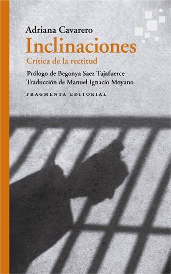 INCLINACIONES CRÍTICA DE LA RECTITUD | 9788417796662 | CAVARERO, ADRIANA