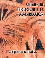 APUNTES DE INICIACION A LA CONSTRUCCION 3 | 9788484541073 | FERRI,JAIME