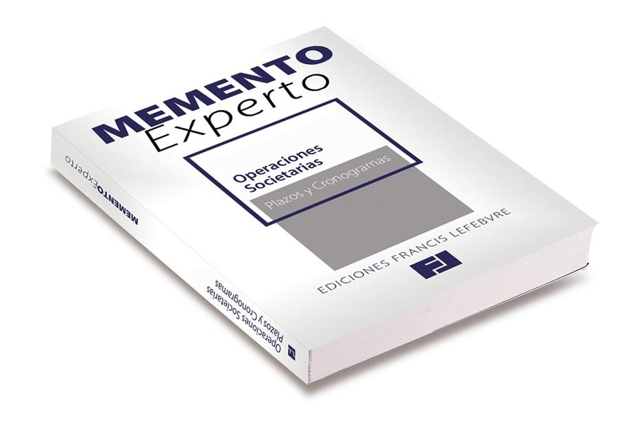 OPERACIONES SOCIETARIAS. PLAZOS Y CRONOGRAMAS. SRL Y SA (NO COTIZADA) | 9788415056690 | FRANCIS LEFEBVRE