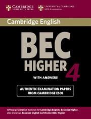 BEC HIGHER WITH ANSWERS 4 | 9780521739207 | CAMBRIDGE ESOL