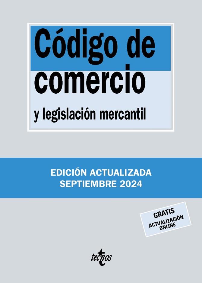 CÓDIGO DE COMERCIO Y LEGISLACION MERCANTIL | 9788430990870