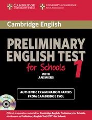 EXAMINATION PAPERS PET FOR SCHOOLS+CD AUDIO, WITH ANSWERS | 9780521170604 | CAMBRIDGE ESOL