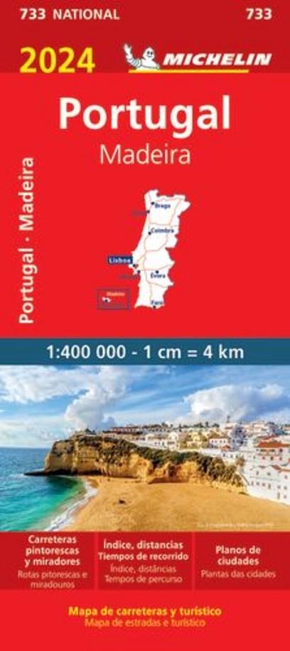 MAPA PORTUGAL MADEIRA 2024 | 9782067262614