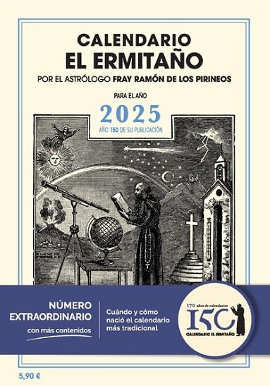 CALENDARIO EL ERMITAÑO 2025 | 9788412798531 | FRAY RAMON DE LOS PIRINEOS