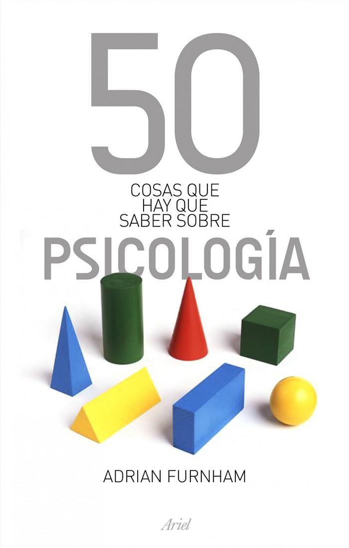 50 COSAS QUE HAY QUE SABER SOBRE PSICOLOGIA | 9788434469075 | FURNHAM,ADRIAN