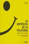 LA HIPÓTESIS DE LA FELICIDAD | 9788497841528 | HAIDT, JONATHAN