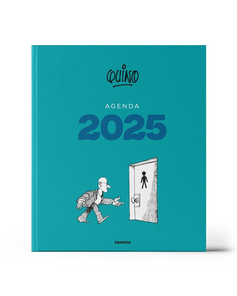 AGENDA QUINO 2025 ENCUADERNADA TURQUESA | 9786316544575 | QUINO