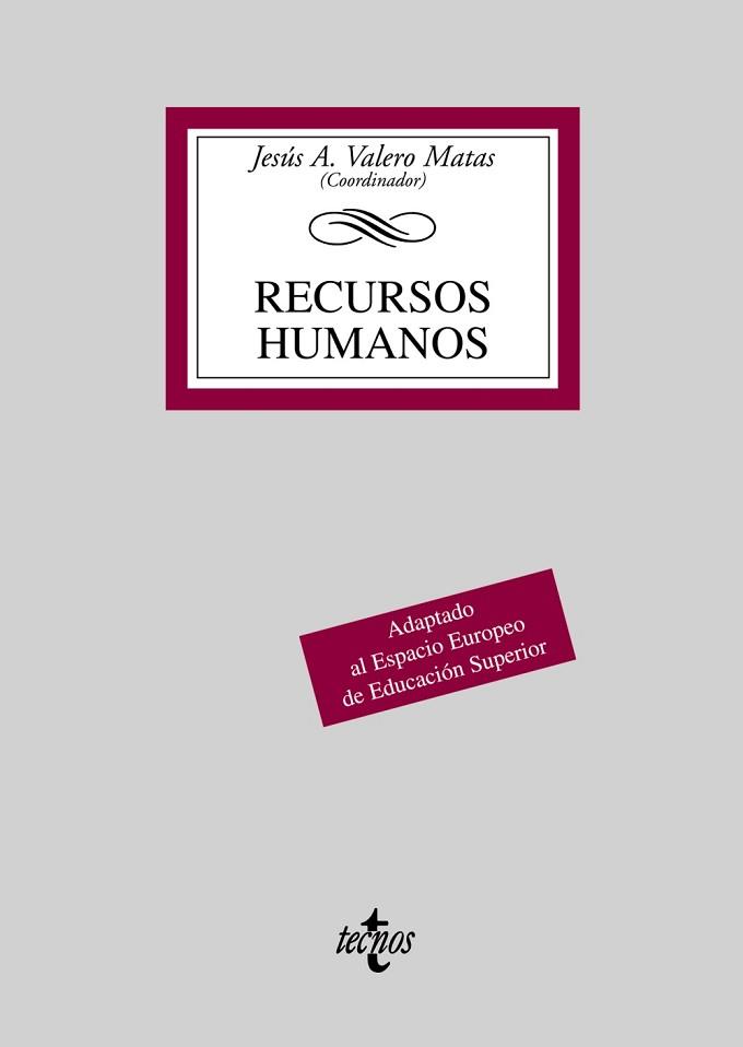 RECURSOS HUMANOS | 9788430948079 | VALERO MATAS,JESUS