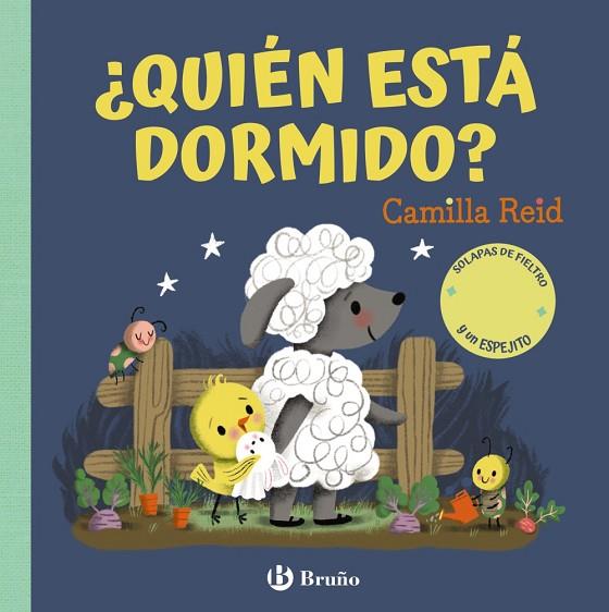 ¿QUIÉN ESTÁ DORMIDO? SOLAPAS DE FIELTRO Y UN ESPEJITO | 9788469643273 | REID, CAMILLA