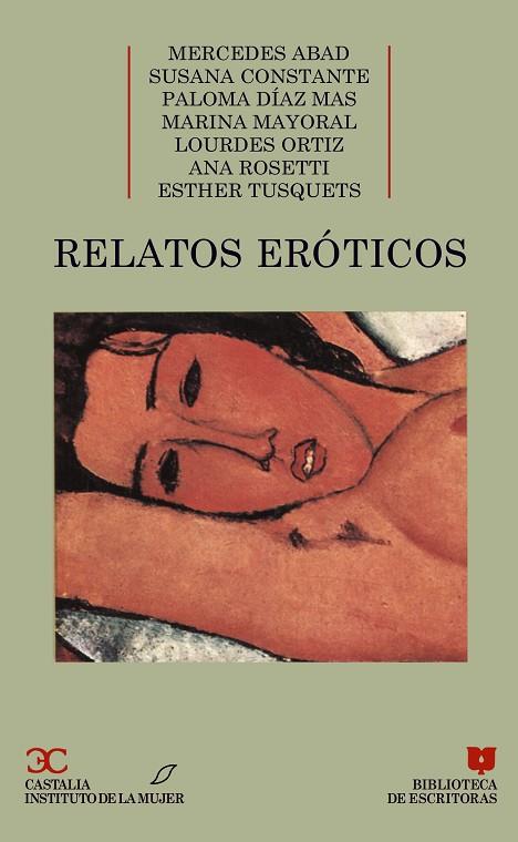 RELATOS EROTICOS | 9788470395789 | ABAD,MERCEDES CONSTANTE,SUSANA DIAZ MAS,PALOMA