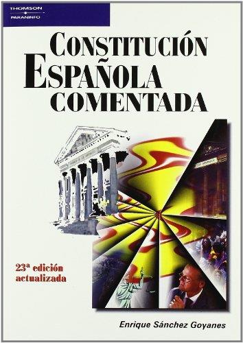 CONSTITUCIóN ESPAñOLA COMENTADA | 9788428329033 | SANCHEZ GOYANES, ENRIQUE