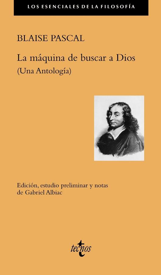 MAQUINA DE BUSCAR A DIOS. UNA ANTOLOGIA | 9788430959235 | PASCAL,BLAISE