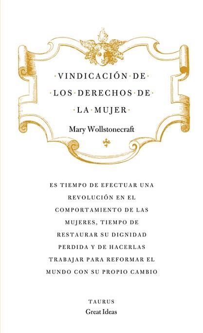 VINDICACION DE LOS DERECHOS DE LA MUJER | 9788430601196 | WOLLSTONECRAFT,MARY