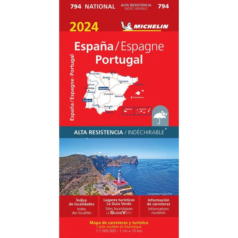 MAPA ESPAÑA PORTUGAL 2024 | 9782067262799